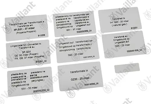 VAILLANT-Umstellsatz-auf-P-M-H-Gas-VC-146-7-2-u-w-Vaillant-Nr-0020241657 gallery number 1